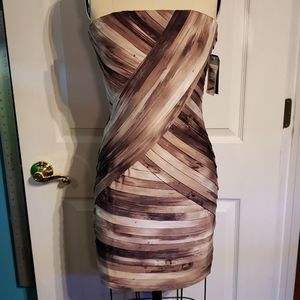 NWT Guess Bandage Bodycon Dress S